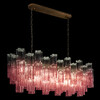 Миниатюра фото подвесной светильник loft it murano 10580/1000r clear pink | 220svet.ru
