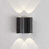 Миниатюра фото настенный светодиодный светильник crystal lux clt 022w2 bl 4000k | 220svet.ru