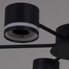 Миниатюра фото люстра reluce 06730-0.3-06 gx53 bk | 220svet.ru