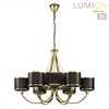 Миниатюра фото подвесная люстра lumion demetra 8406/9 античная бронза | 220svet.ru