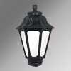Миниатюра фото светильник уличный (верхняя часть) e22.000.000.ayf1r | 220svet.ru