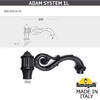 Миниатюра фото парковый фонарь fumagalli tabor adam/simon 1l  u33.205.m10.axh27 | 220svet.ru