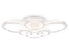 Миниатюра фото потолочная светодиодная люстра с пультом ду ambrella light  acrylica fa8874 | 220svet.ru