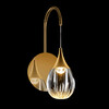 Миниатюра фото бра delight collection mb24001004-1a gold/clear | 220svet.ru