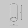 Миниатюра фото потолочный светильник maytoni focus led c056cl-l12w4k-w-pt | 220svet.ru