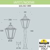 Миниатюра фото садовый светильник-столбик fumagalli iafaet.r/noemi e35.162.000.vxh27 | 220svet.ru