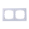 Миниатюра фото рамка lk studio 2-постовая (серебристый металлик) classic 894203-1 | 220svet.ru