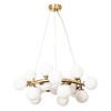 Миниатюра фото подвесная люстра arte lamp bolla-piccolo a3988sp-20ab | 220svet.ru