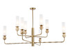 Миниатюра фото потолочная люстра на штанге ambrella light heigh light  lh53252 | 220svet.ru