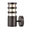 Миниатюра фото уличный настенный светильник arte lamp portico a8371al-1bk | 220svet.ru