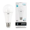 Миниатюра фото лампа светодиодная gauss e27 30w 4100k матовая 73229 | 220svet.ru