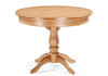 Миниатюра фото стол деревянный раскладной woodville орден 100(140)x100 круглый дуб 639326 | 220svet.ru