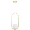 Миниатюра фото подвесной светильник lumina deco ldp 2102-1 gd | 220svet.ru