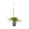 Миниатюра фото настенный светильник odeon light flower 4682/1wb | 220svet.ru