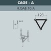 Миниатюра фото парковый столб fumagalli aloe 000.163.000.w0 | 220svet.ru