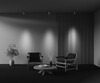 Миниатюра фото потолочный светильник maytoni focus led c055cl-l12w3k-w-pt | 220svet.ru