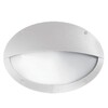 Миниатюра фото уличный настенный светильник ideal lux maddi-2 ap1 bianco | 220svet.ru