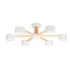Миниатюра фото потолочная люстра arte lamp tenda a1624pl-6wh | 220svet.ru