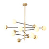 Миниатюра фото люстра на штанге inodesign abstraction balls 320.12 | 220svet.ru