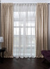 Миниатюра фото портьера houston бежевый 275*260см garda decor 121gd-00021 | 220svet.ru
