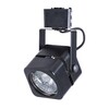 Миниатюра фото трековый однофазный светильник arte lamp a1315pl-1bk | 220svet.ru