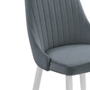 Миниатюра фото стул на металлокаркасе woodville kora white / gray 15221 | 220svet.ru