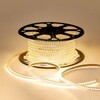 Миниатюра фото влагозащищенная лента ogm 7w/m 120led/m 2835smd теплый белый 50m o17-07 | 220svet.ru