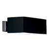 Миниатюра фото настенный светильник ideal lux box ap2 nero | 220svet.ru