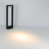 Миниатюра фото ландшафтный светильник arte lamp trapezio a2466pa-1bk | 220svet.ru