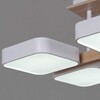 Миниатюра фото светильник потолочный reluce 03359-0.3-06 wh+wood | 220svet.ru