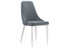 Миниатюра фото стул на металлокаркасе woodville kora white / gray 15221 | 220svet.ru