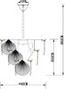 Миниатюра фото подвесная люстра arte lamp victoria a1734lm-5ab | 220svet.ru