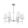 Миниатюра фото потолочная люстра на штанге arte lamp daniella a4104lm-6cc | 220svet.ru