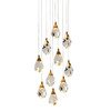 Миниатюра фото подвесной светильник 9701p/10r brass delight collection | 220svet.ru