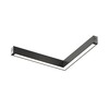 Миниатюра фото трековый светодиодный светильник denkirs simple linear dk8114-bk | 220svet.ru