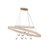 Миниатюра фото подвесной светильник newport 8120/120 oval gold м0069606 | 220svet.ru
