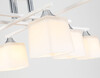 Миниатюра фото потолочная люстра на штанге ambrella light traditional loft tr tr303043/8 wh | 220svet.ru