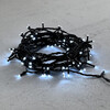 Миниатюра фото гирлянда нить 10м белая 220в, 100 led, провод черный пвх, ip54 ltc pst100-11-2w | 220svet.ru