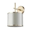 Миниатюра фото бра crystal lux sergio ap1 gold | 220svet.ru