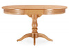 Миниатюра фото стол деревянный раскладной woodville орден 100(140)x100 круглый дуб 639326 | 220svet.ru