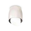 Миниатюра фото комплект накладного светильника ambrella light techno spot xs1143021 psl/fr серебро полированное/белый матовый (c1143, n7175) | 220svet.ru